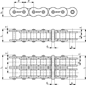 Цепь PHC 06B-2X10FT
