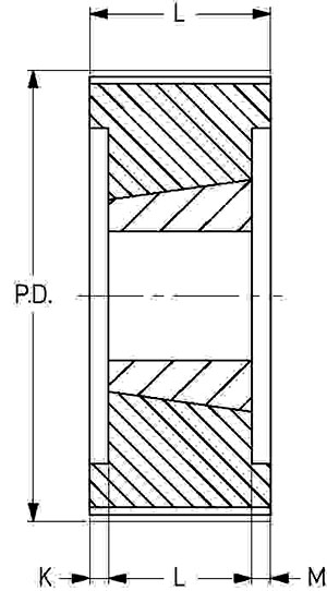 Шкив SKF PHP 80-8M-50TB