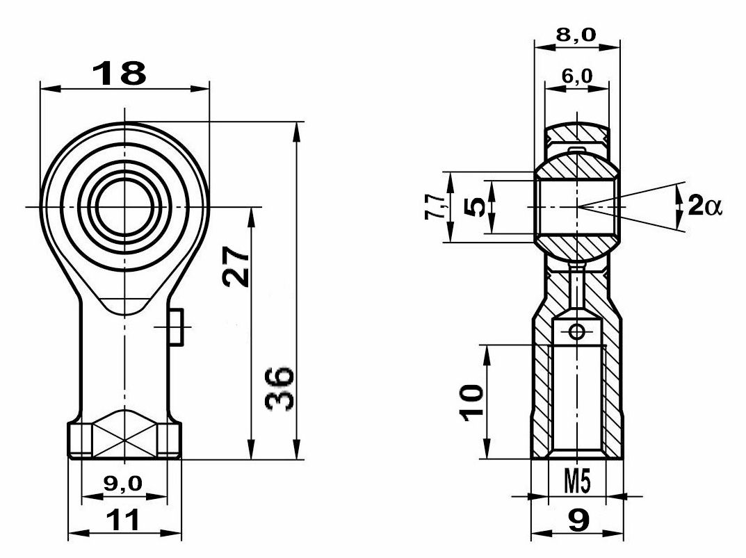 Подшипник GIS 05 Fluro