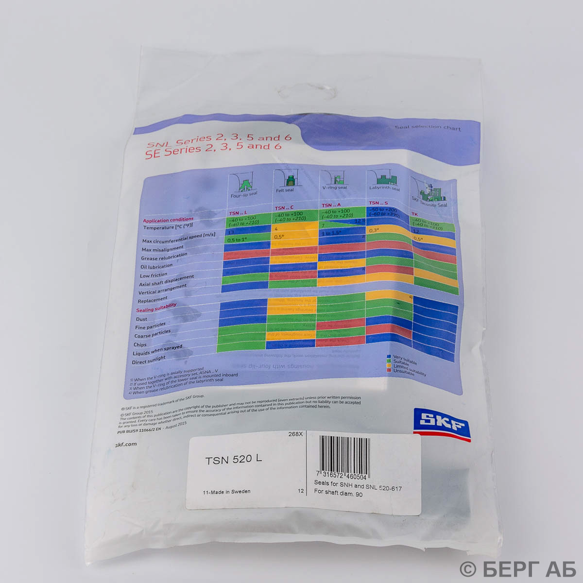 Корпус подшипника TSN 520 L