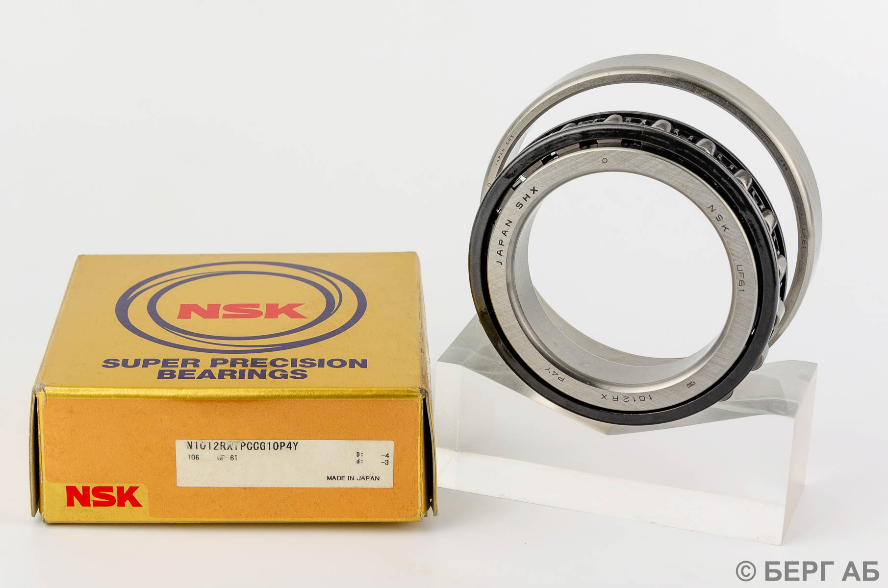 Производитель: NSK</br>Подшипники N1012RXTPCC610P4Y NSK