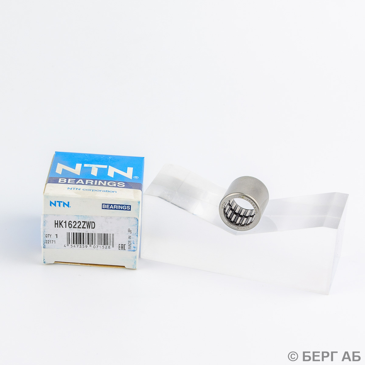 Производитель: NTN</br>Подшипники HK1622ZWD NTN