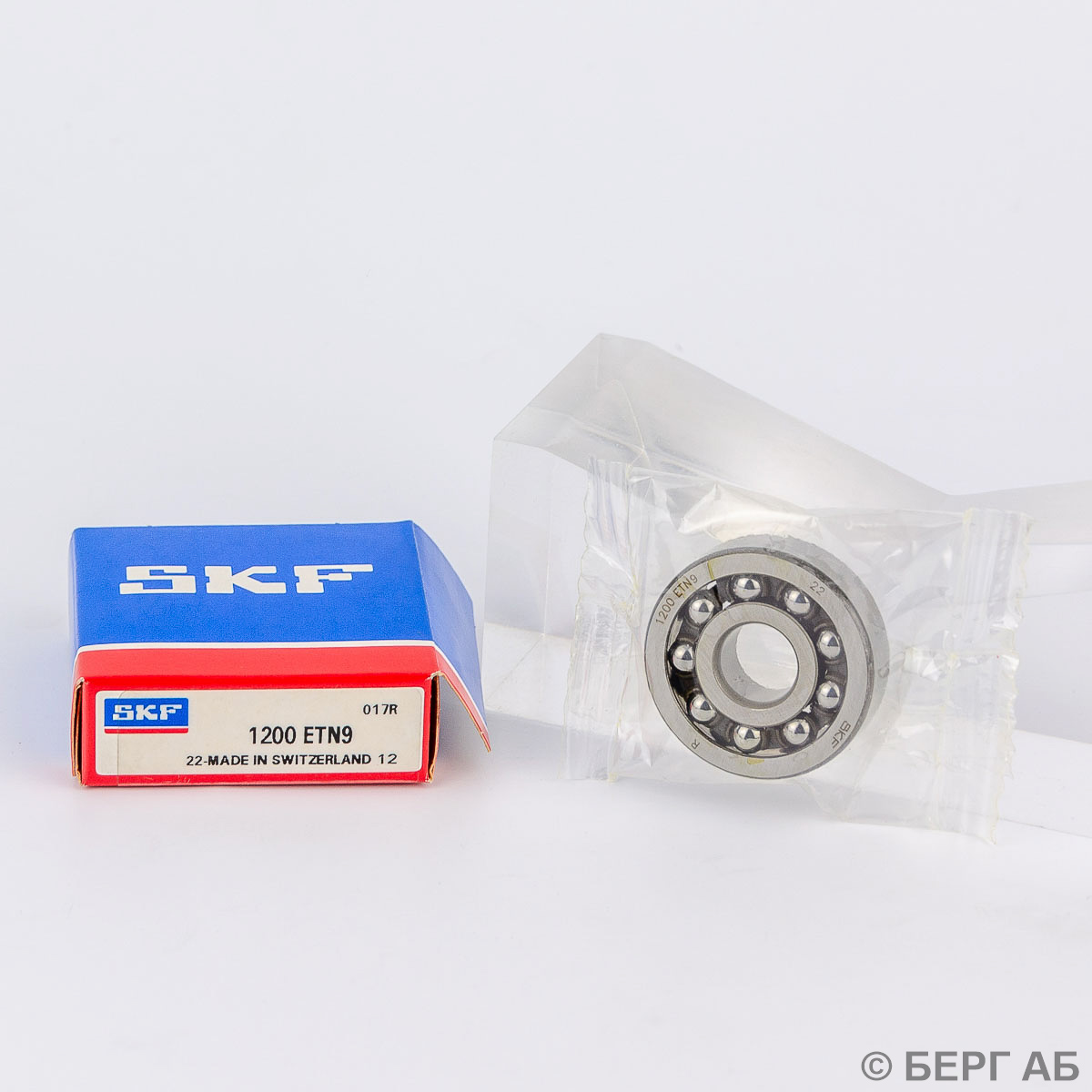 Производитель: SKF</br>Самоустанавливающиеся шариковые подшипники 1200 ETN9