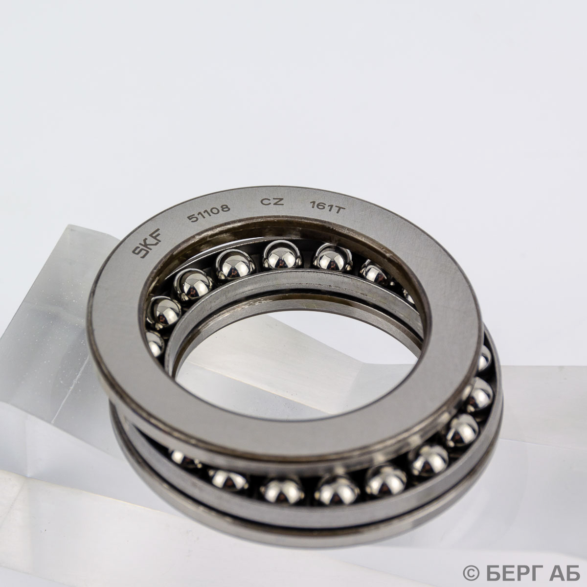 Производитель: SKF</br>Упорные подшипники. Упорные шарикоподшипники. 51108