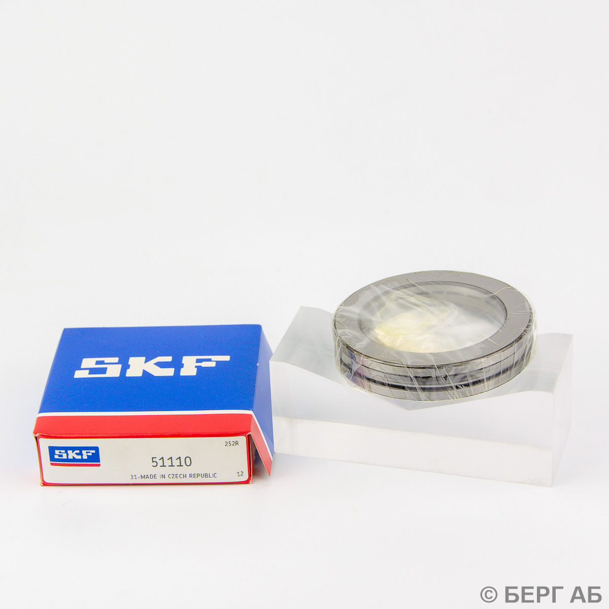 Производитель: SKF</br>Упорные подшипники. Упорные шарикоподшипники. 51110