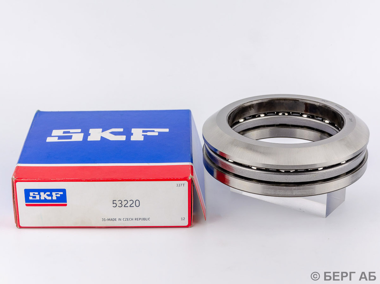 Производитель: SKF</br>Упорные подшипники. Упорные шарикоподшипники. 53220