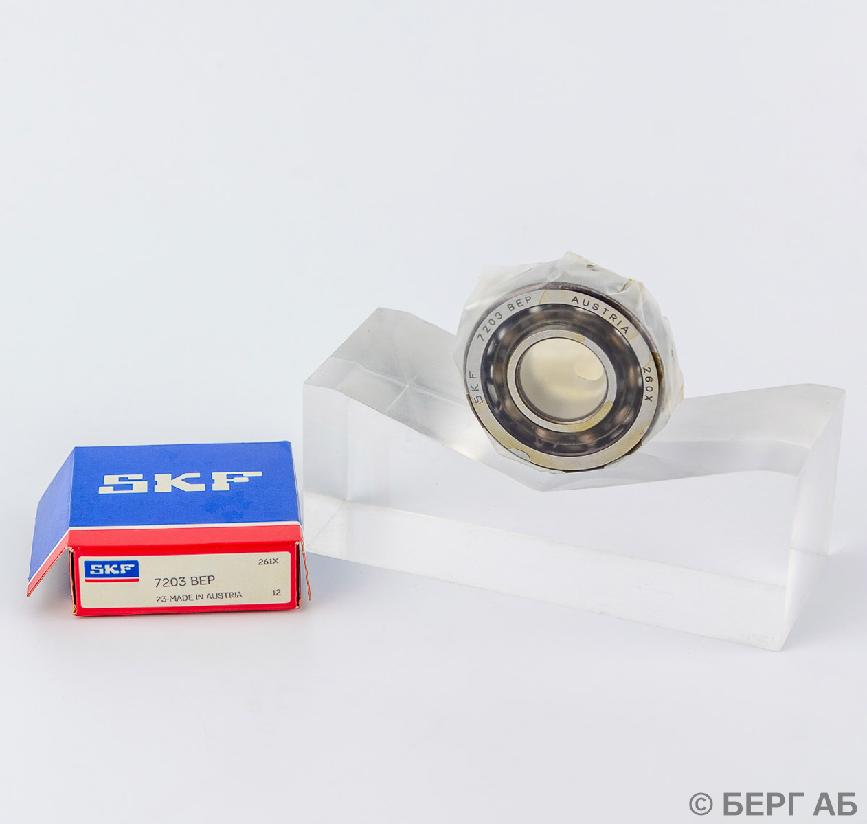 Производитель: SKF</br>Радиально-упорные шариковые подшипники 7203 BEP
