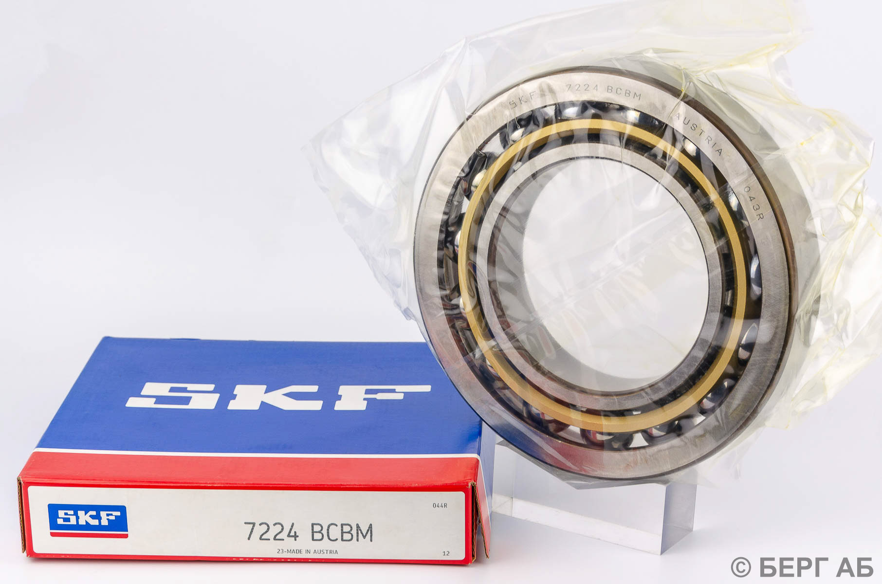 Производитель: SKF</br>Радиально-упорные шариковые подшипники 7224 BCBM