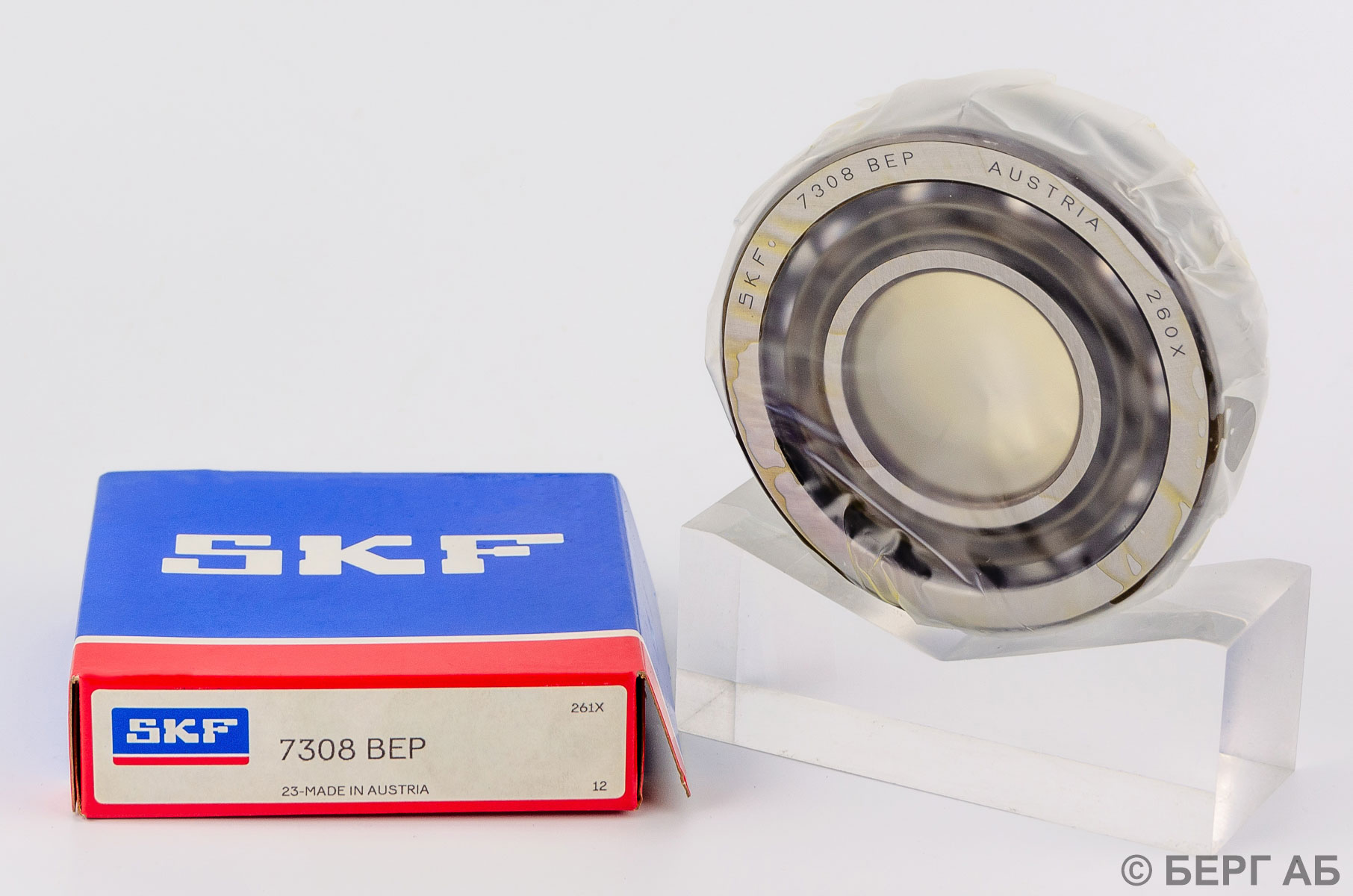 Производитель: SKF</br>Радиально-упорные шариковые подшипники 7308 BEP