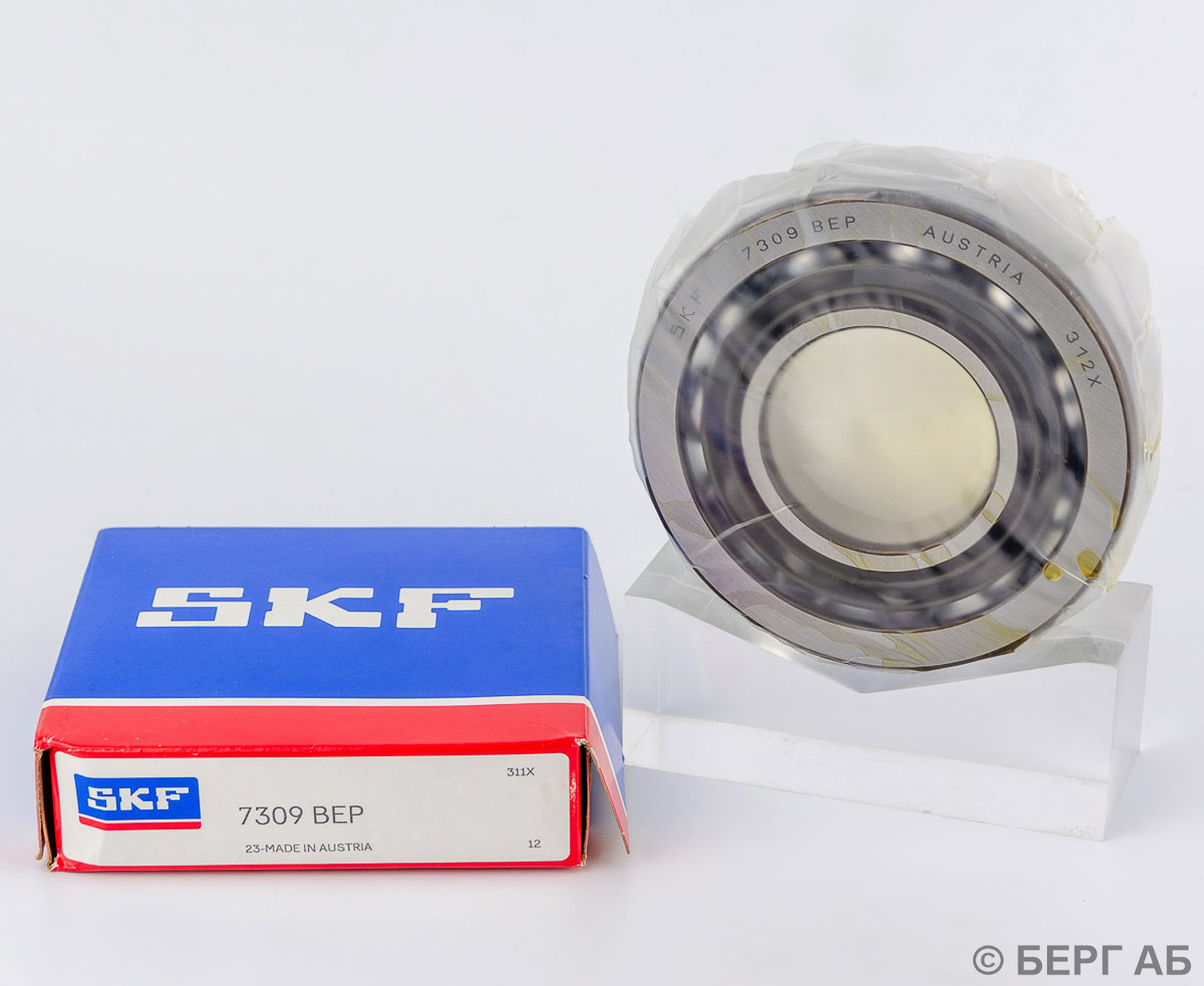 Производитель: SKF</br>Радиально-упорные шариковые подшипники 7309 BEP