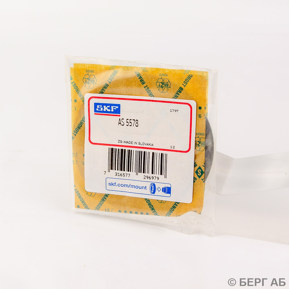 Производитель: SKF</br>Игольчатые подшипники AS 5578