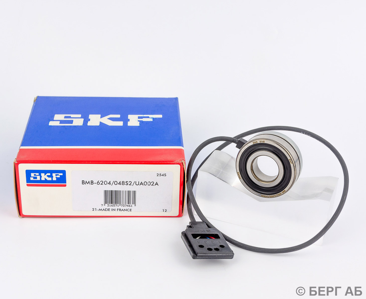 Производитель: SKF</br>Подшипники со встроенными датчиками BMB-6204/048S2/UA002A