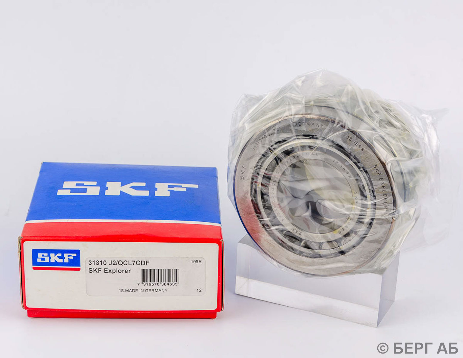 Производитель: SKF</br>Конические роликовые подшипники 31310 J2/QCL7CDF