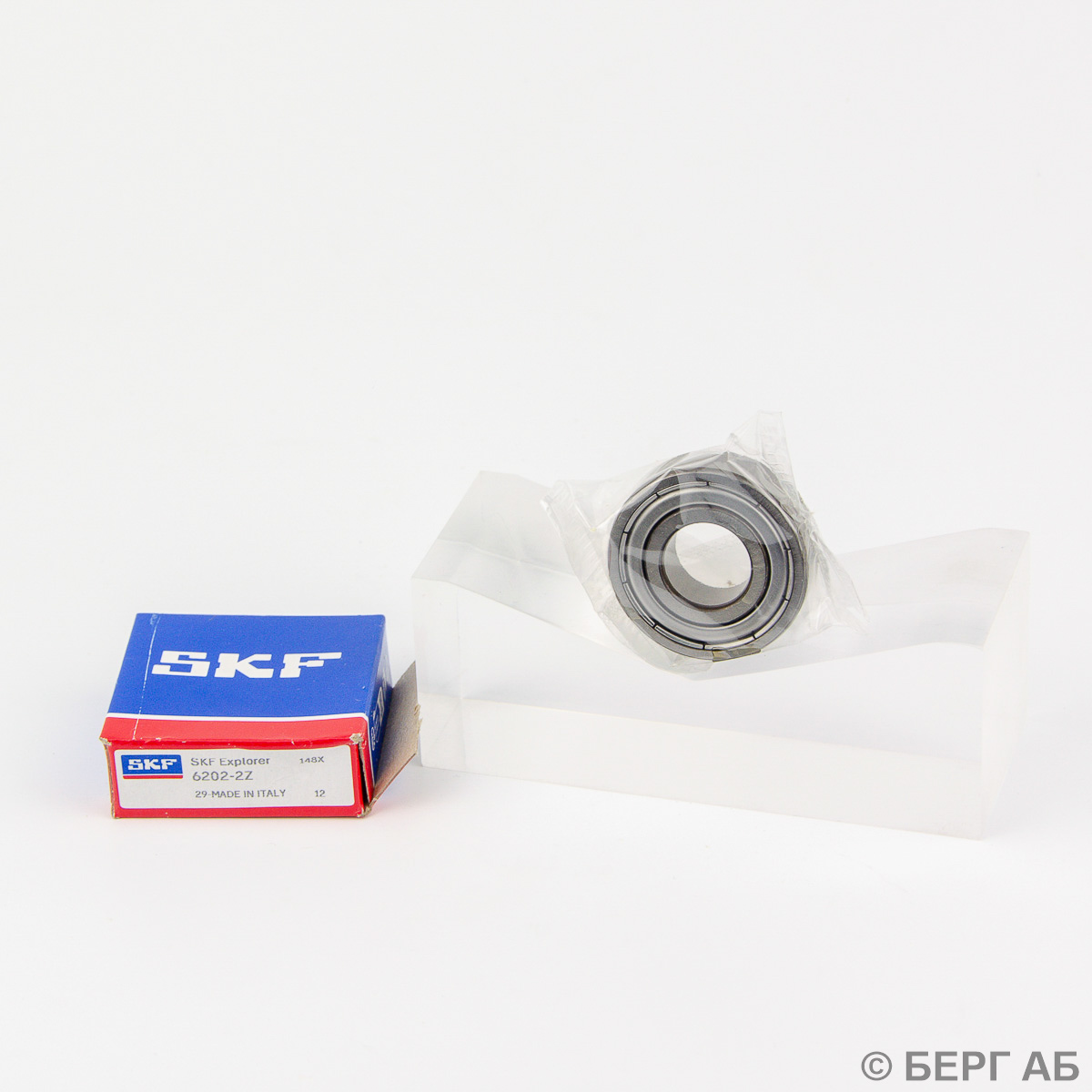Производитель: SKF</br>Радиальные подшипники. 6202-2Z