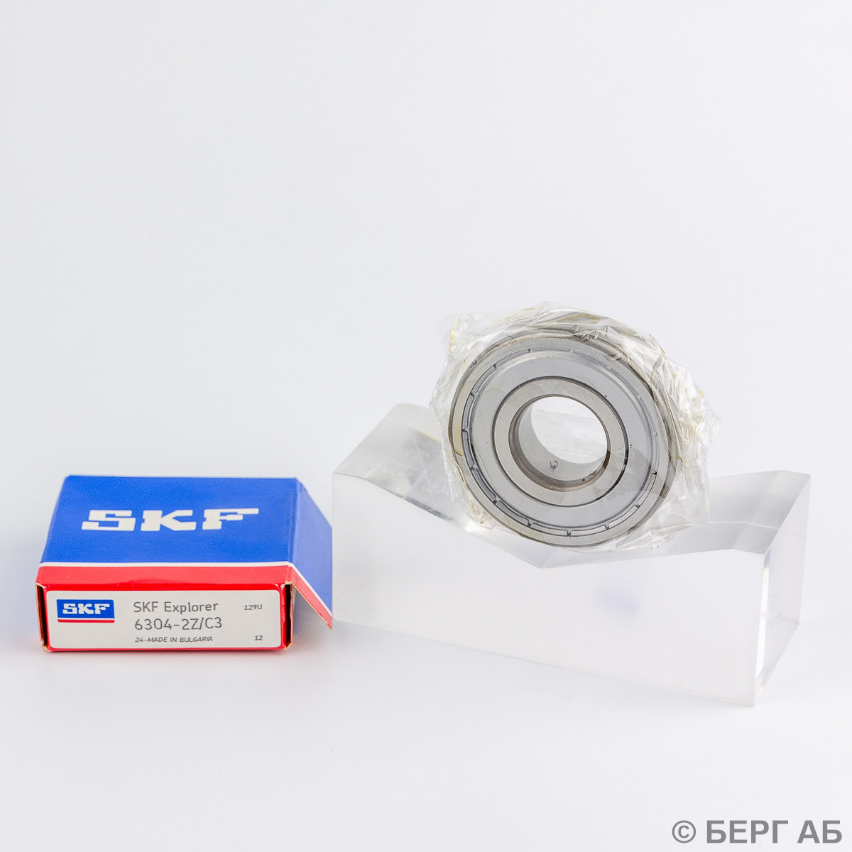 Производитель: SKF</br>Радиальные подшипники. 6304-2Z/C3