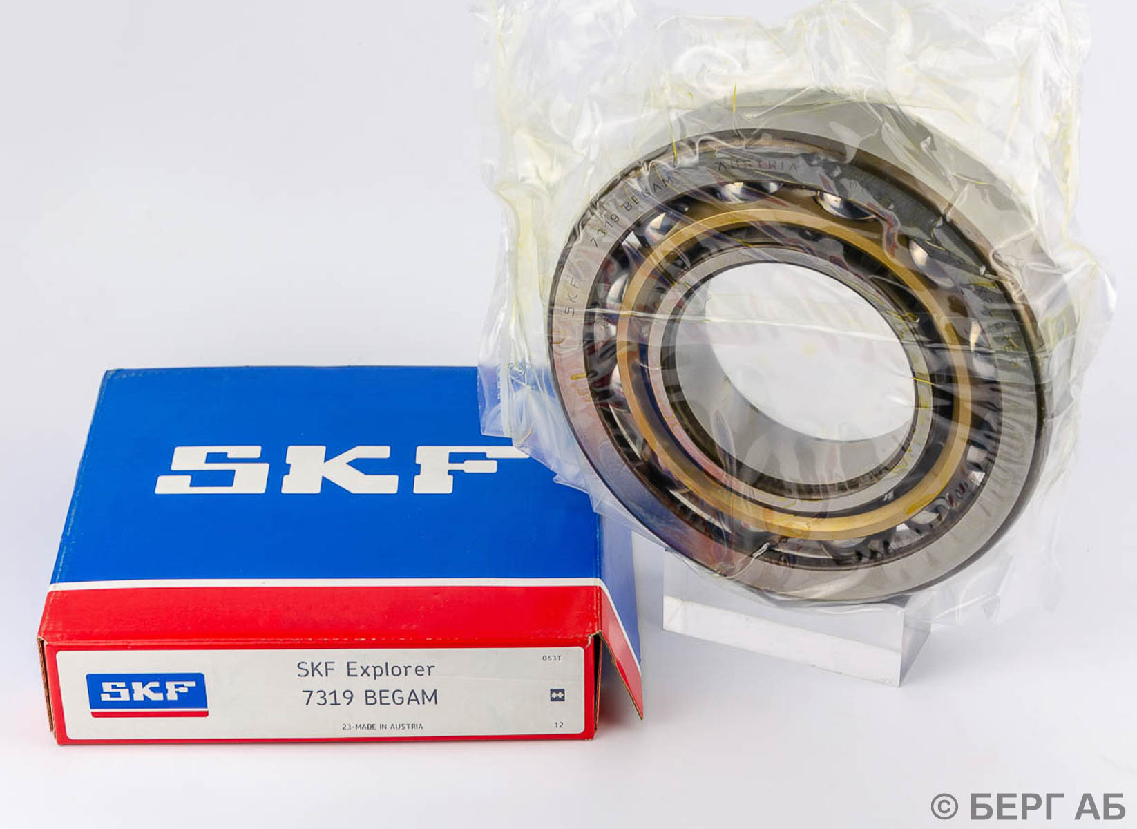 Производитель: SKF</br>Радиально-упорные шариковые подшипники 7319 BEGAM