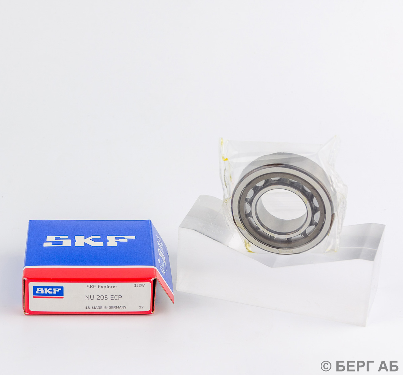 Производитель: SKF</br>Цилиндрические роликовые подшипники NU 205 ECP
