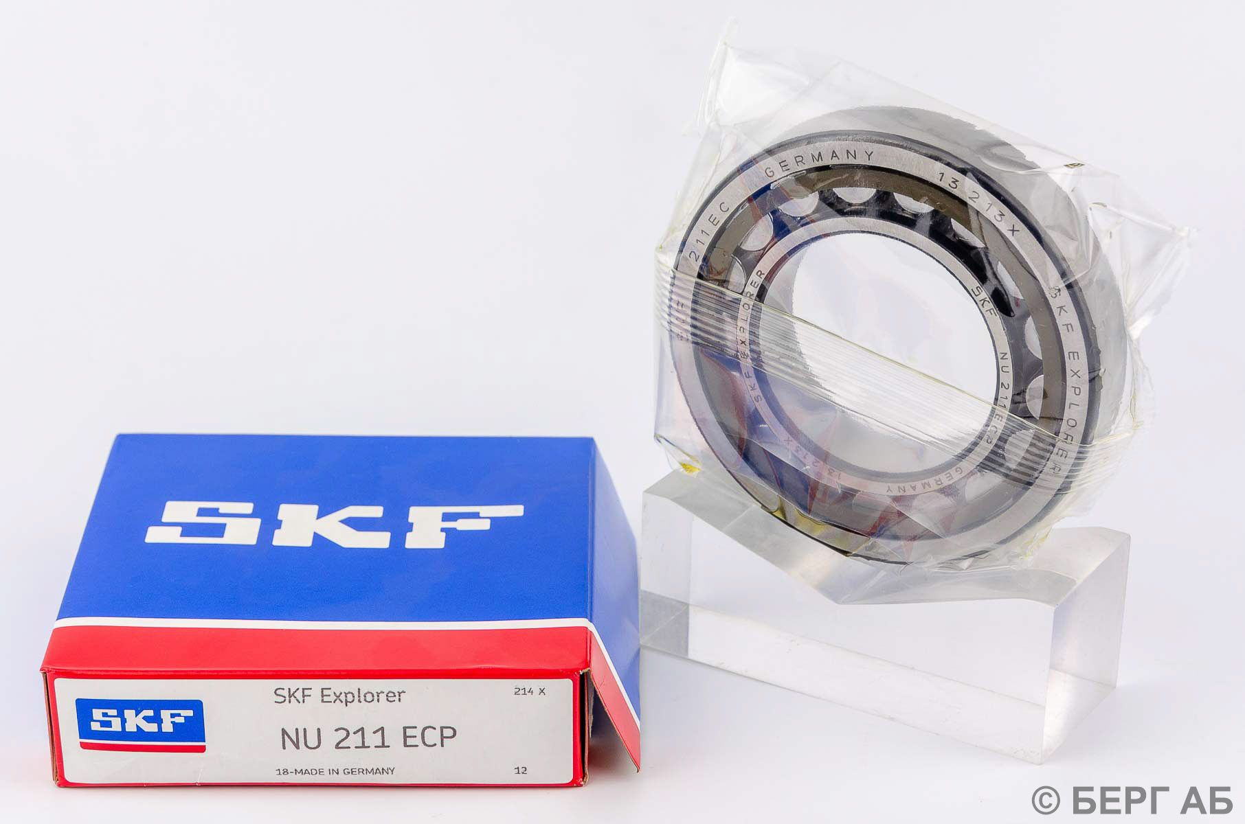 Производитель: SKF</br>Цилиндрические роликовые подшипники NU 211 ECP