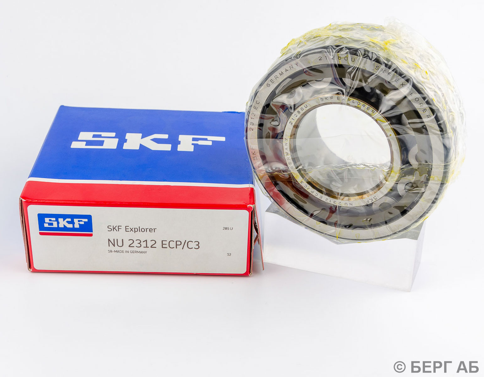 Производитель: SKF</br>Цилиндрические роликовые подшипники NU 2312 ECP/C3
