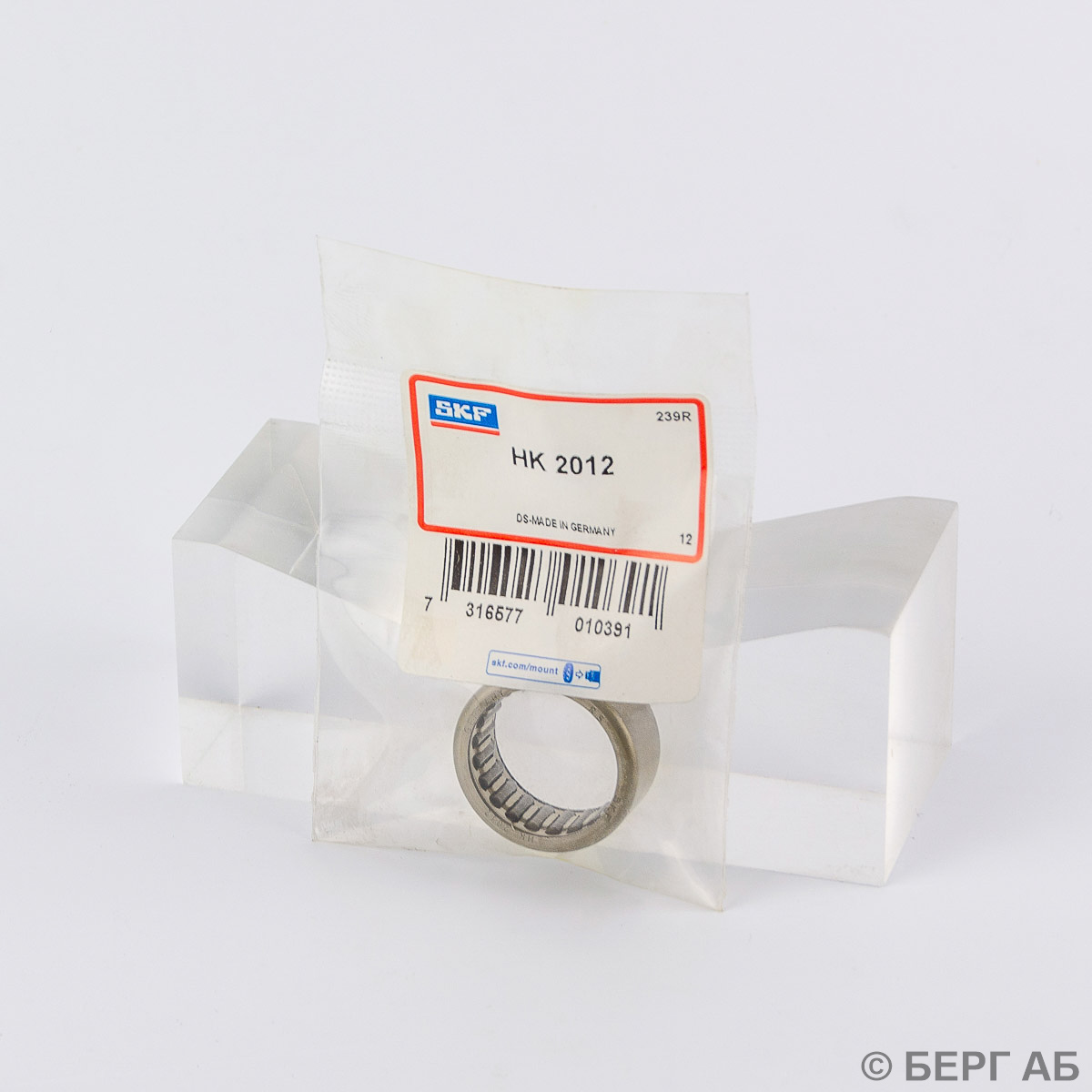 Производитель: SKF</br>Игольчатые подшипники HK 2012