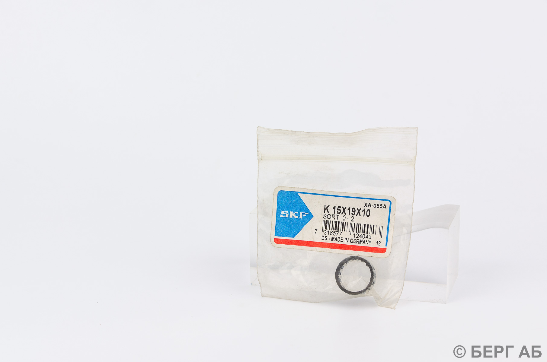 Производитель: SKF</br>Игольчатые подшипники K 15X19X10