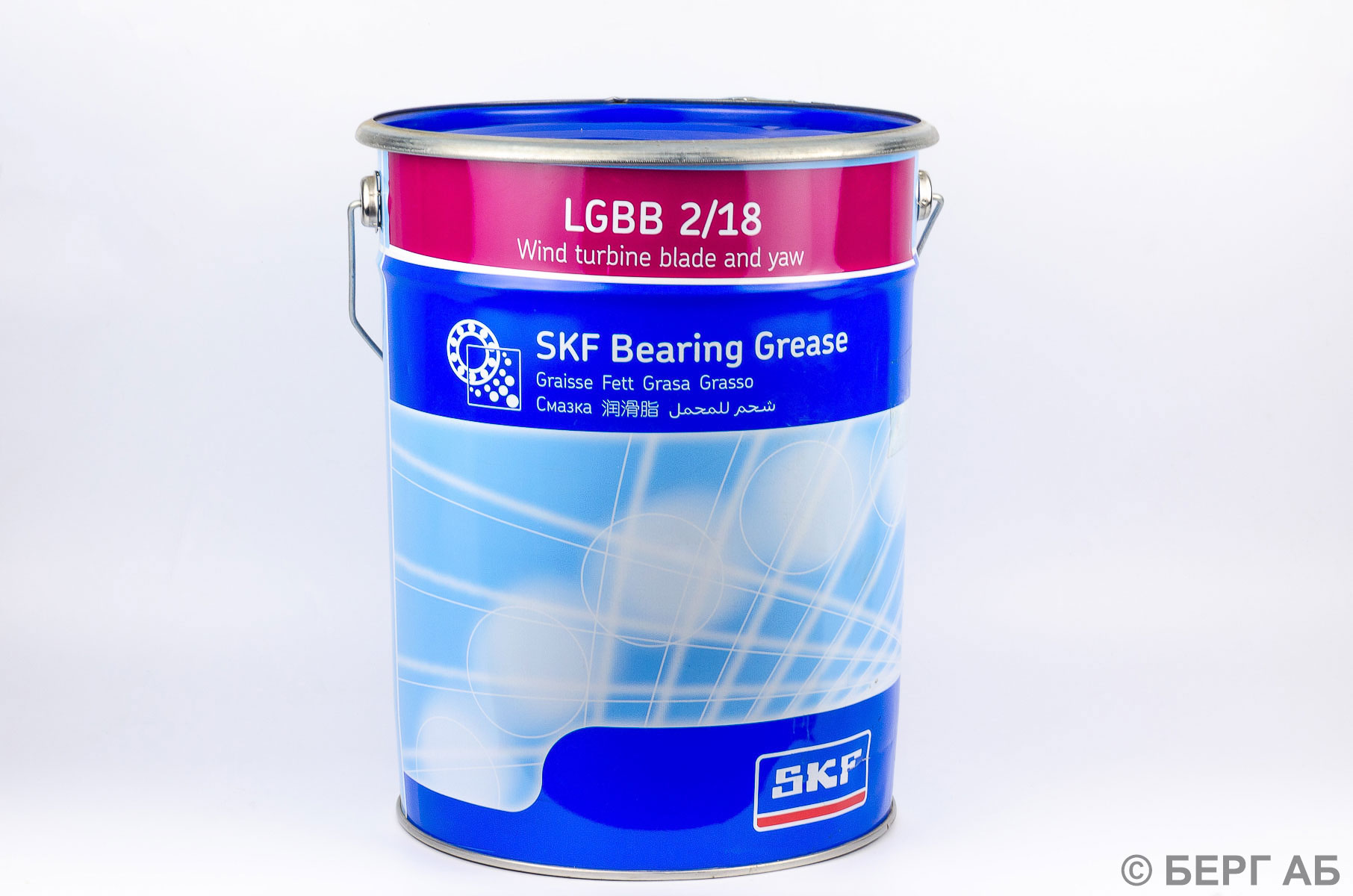 Производитель: SKF</br>Консистентные смазки. Пластичные смазки. LGBB 2/18