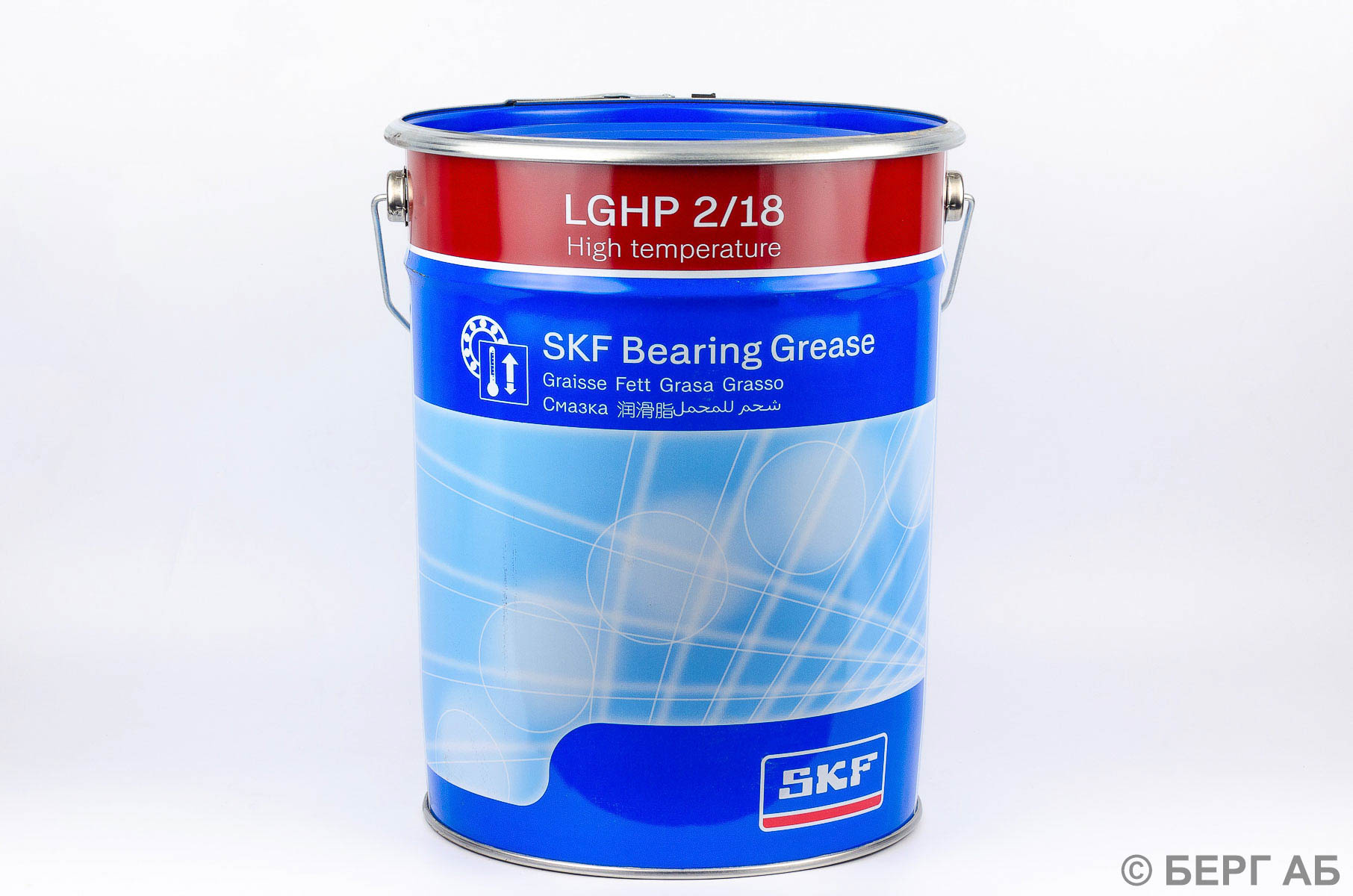 Производитель: SKF</br>Консистентные смазки. Пластичные смазки. LGHP 2/18