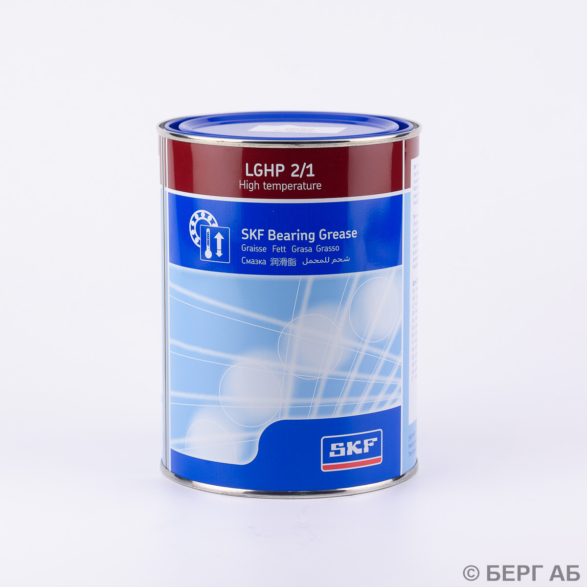 Производитель: SKF</br>Консистентные смазки. Пластичные смазки. LGHP 2/1