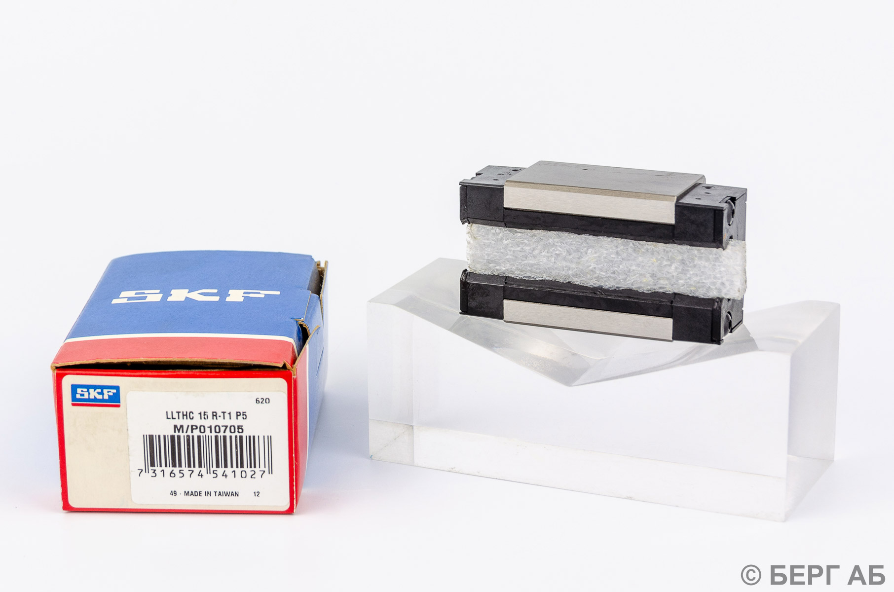 Линейная направляющая SKF LLTHC 15 R-T1 P5