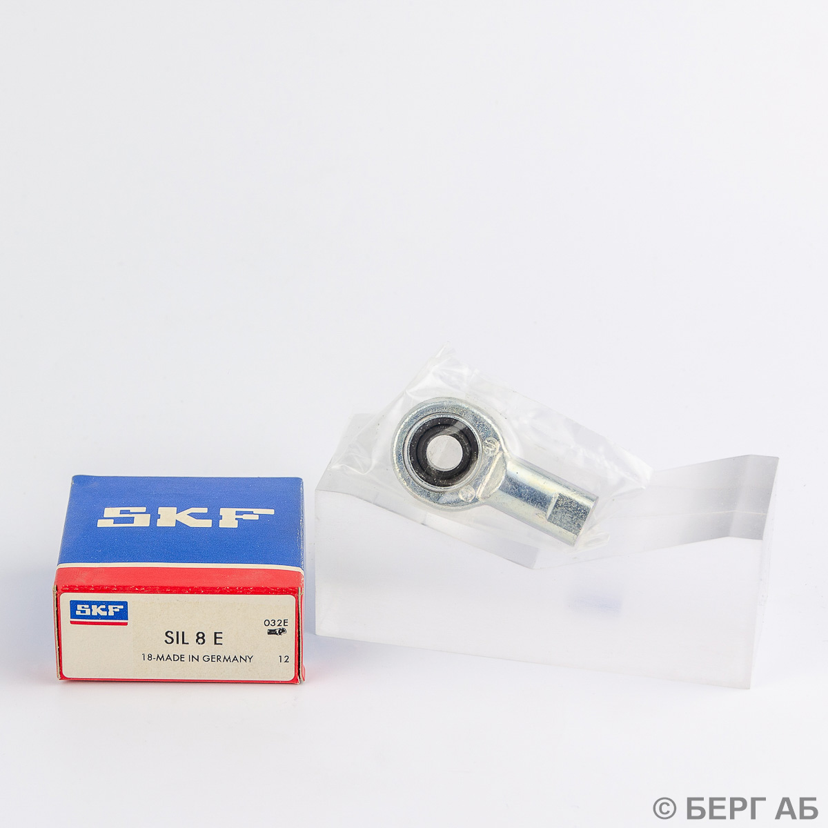 Производитель: SKF</br>Подшипники скольжения. Шарнирные подшипники. SIL 8 E