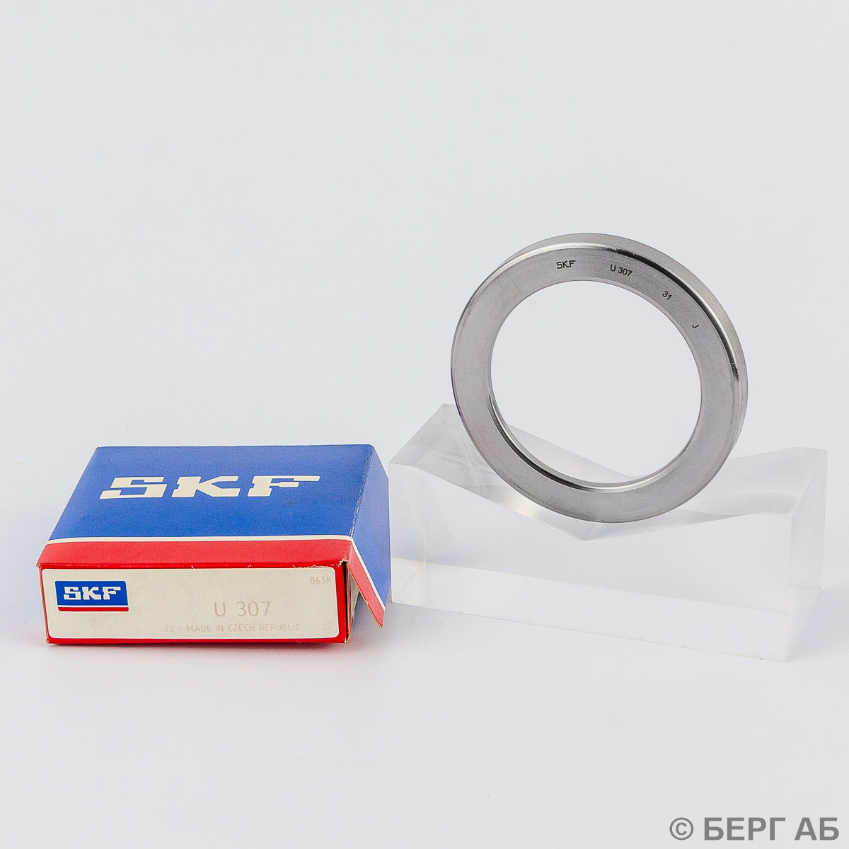 Производитель: SKF</br>Упорные подшипники. Упорные шарикоподшипники. U 307