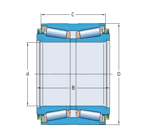 Производитель: SKF</br>Буксовые подшипниковые узлы CTBU 100 x 175