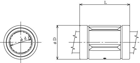 Линейные направляющие (рельсовые) THK LM 20GA LM THK