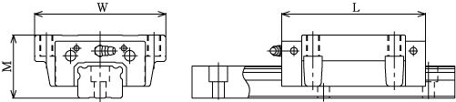 Линейные направляющие (рельсовые) THK SNR 55LCH LM THK