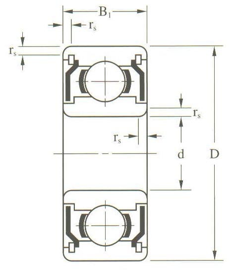 Подшипник R2-5ZZ EZO