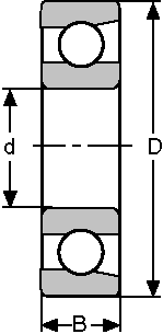 Подшипник E-5 CONSOLIDATED BEARING