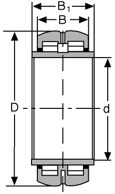 Подшипник SL06 040 CONSOLIDATED BEARING