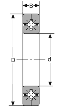 Подшипник SX01 1814 CONSOLIDATED BEARING