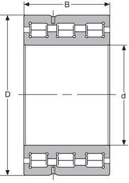 Подшипник SL11 932 CONSOLIDATED BEARING