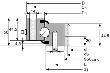 Подшипник VSI 20 0844 CONSOLIDATED BEARING
