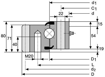 Подшипник VSA 25 0955 CONSOLIDATED BEARING