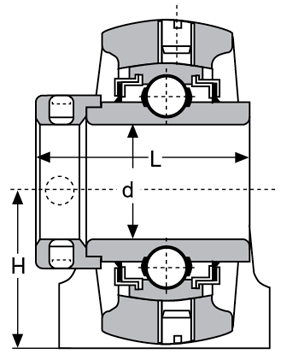 Подшипник SYH-14X CONSOLIDATED BEARING