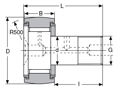 Подшипник KRV-16-2RS CONSOLIDATED BEARING
