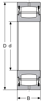 Подшипник SR-22320-2RS CONSOLIDATED BEARING