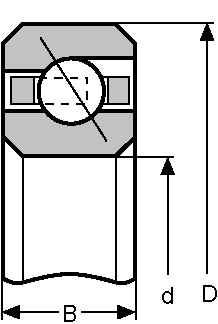 Подшипник KB-100 ARO CONSOLIDATED BEARING