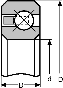 Подшипник KB-100 XPO CONSOLIDATED BEARING