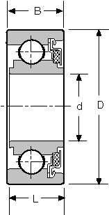 Подшипник WC8038 CONSOLIDATED BEARING