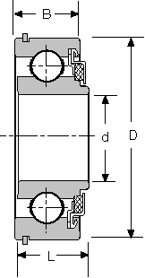 Подшипник 8501NR CONSOLIDATED BEARING