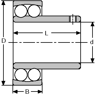 Подшипник I-71215 CONSOLIDATED BEARING