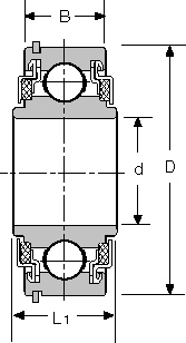 Подшипник 88009-NR CONSOLIDATED BEARING